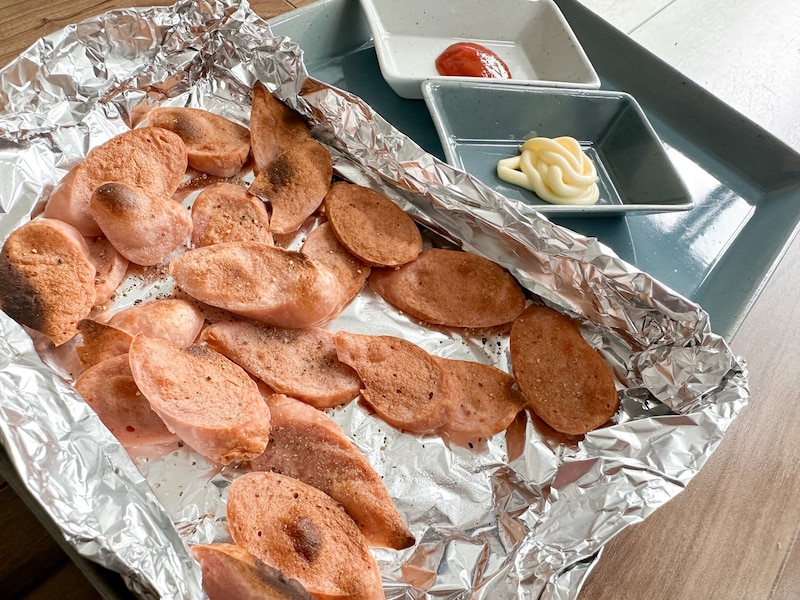 魚肉ソーセージおつまみレシピ