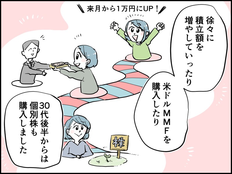 52歳女性の資産運用の成功体験