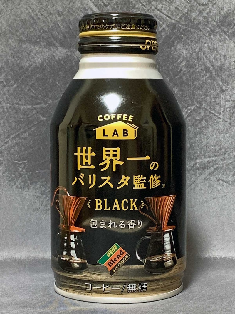 ダイドードリンコダイドーブレンドブラックコーヒーラボ世界一のバリスタ監修