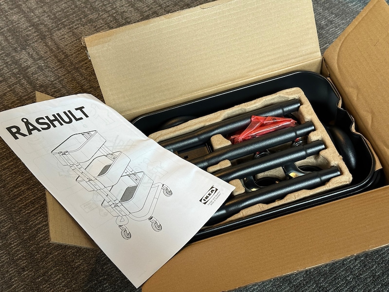 IKEA】人気商品のワゴン「ロースフルト」！ 商品を組み合わせて