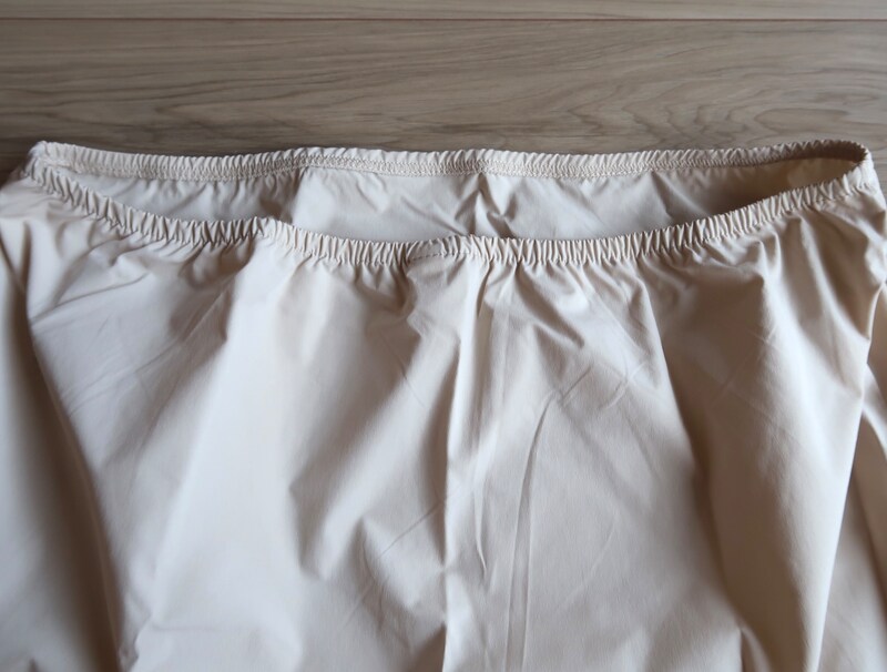 ウエストはゴム仕様で楽ちんです