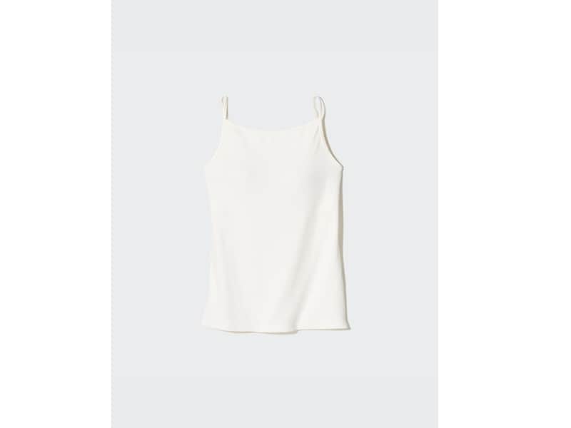 ユニクロ　エアリズムコットンボートネックブラキャミソール　2290円（税込）