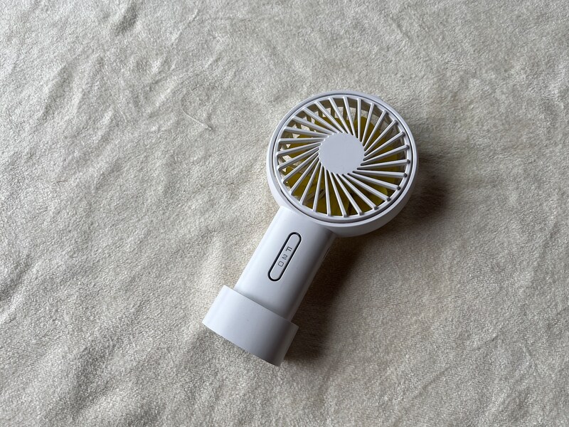 充電式のハンディファンは、梱包や発送に注意が必要
