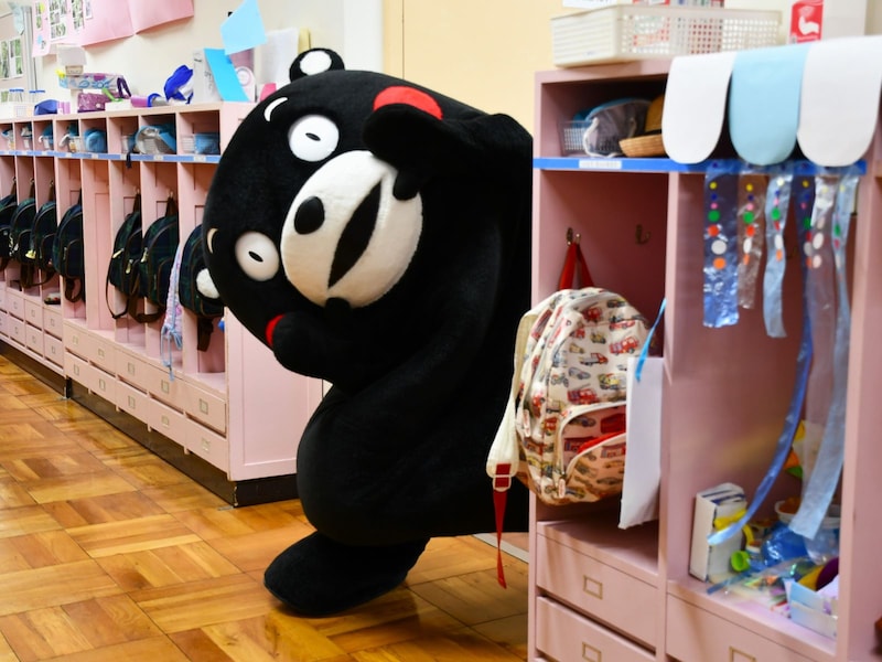 湯島幼稚園＝5月31日、東京都文京区