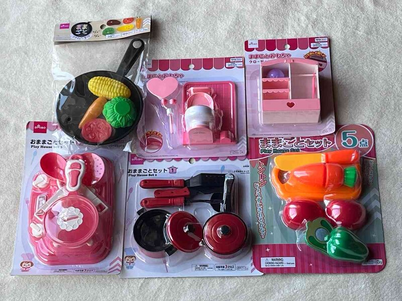 ダイソーの「おままごと」グッズは110円(税込)で普段の生活の再現度が高い