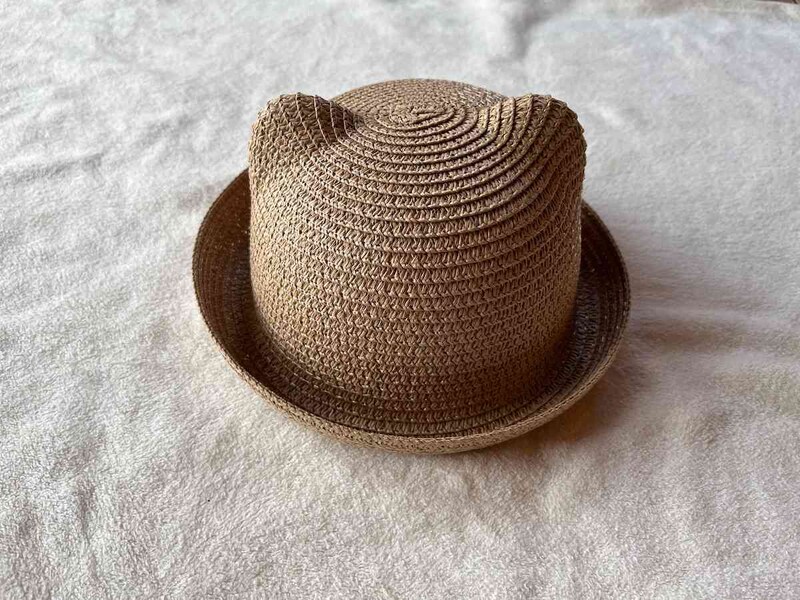 ダイソーの「キッズハット」