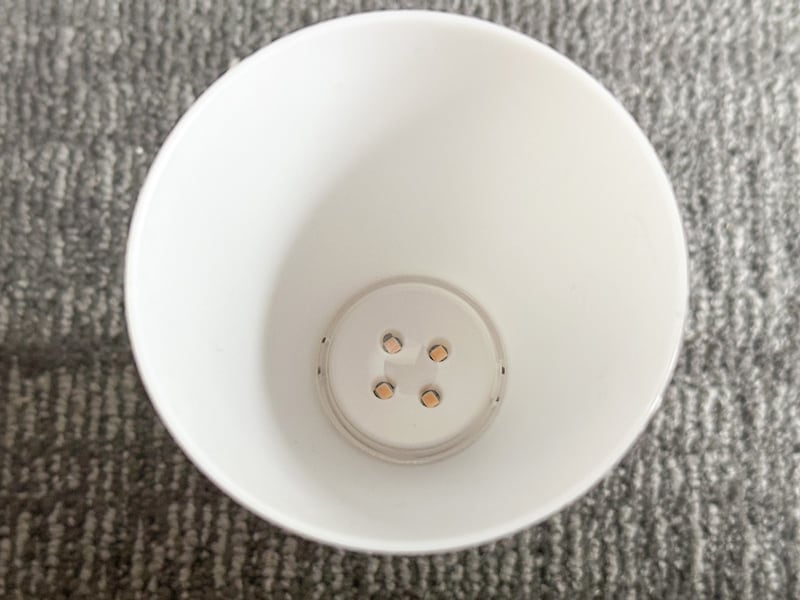 LEDライトが４つ独立している