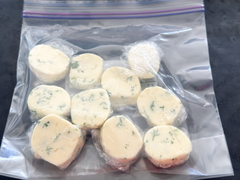 ガーリックバター保存法