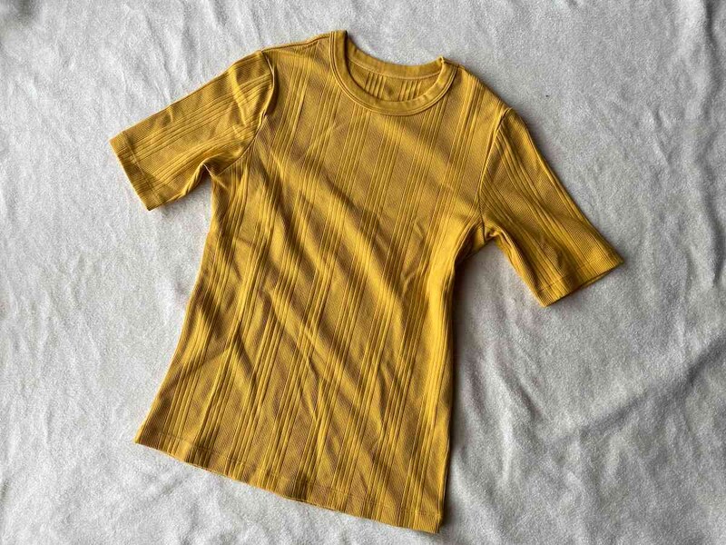 ワークマンの「レディースマルチリブTシャツ」