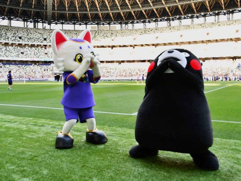 国立競技場＝6月7日、東京都新宿区