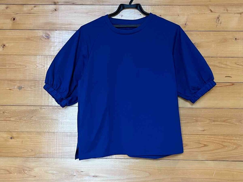 ワークマンの「レディースドライサイドパフスリーブTシャツ」