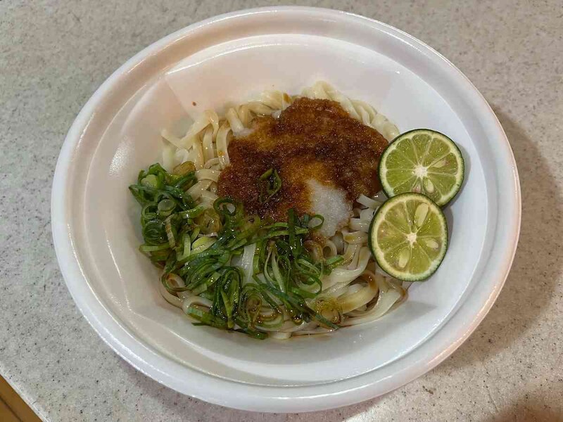 なか卯の「すだちおろしうどん」