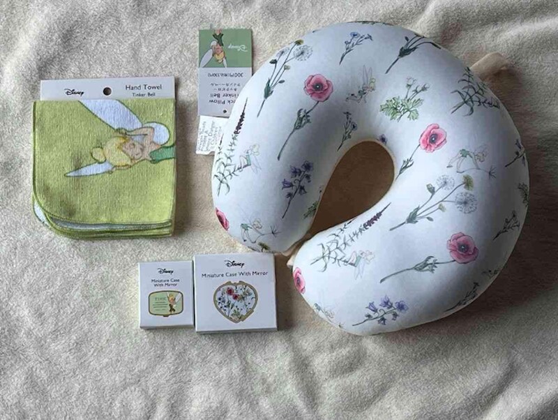 スリーピーでは以前ティンカー・ベルとのコラボ商品が販売されていた