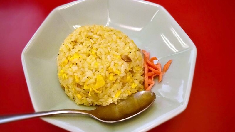 ラーメンのお供におすすめの「チャーハン」。