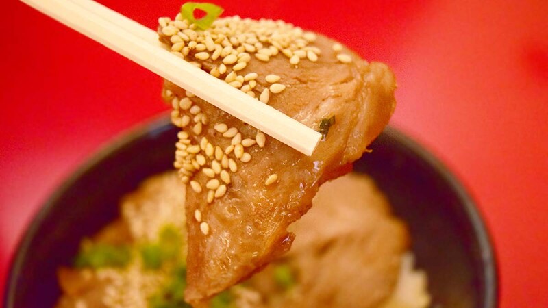 チャーシューが1枚1枚大きめ。