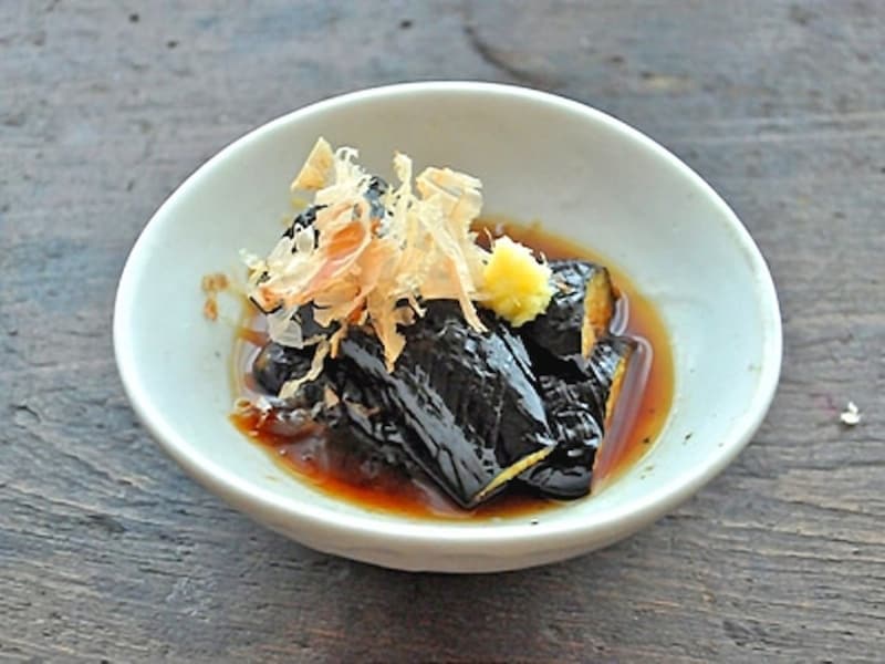 茄子の揚げ出し