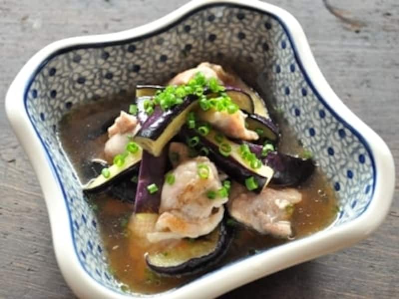 鶏肉となすの南蛮漬け