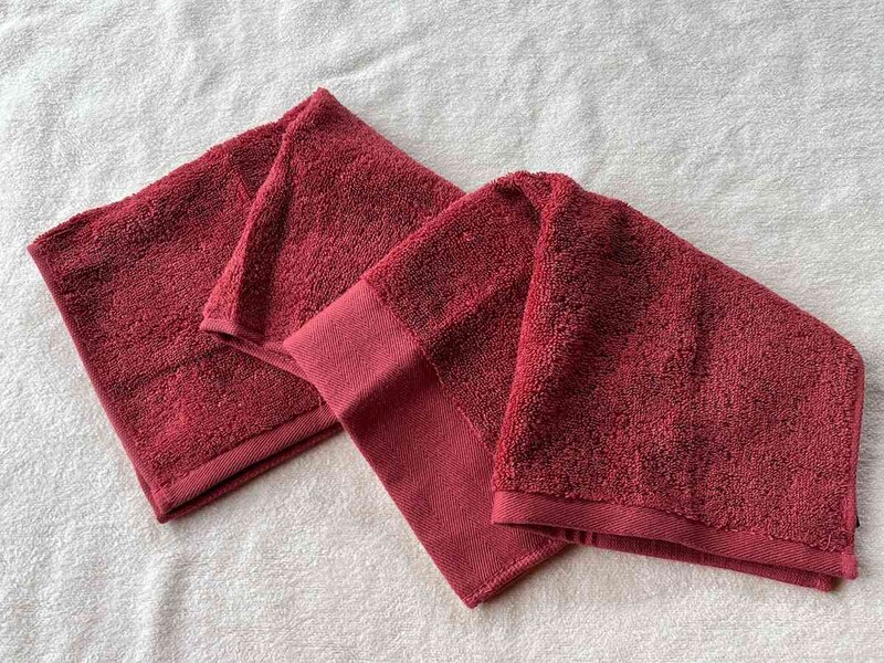 スタンダードプロダクツの「オーガニックコットン ハンドタオル 2枚」