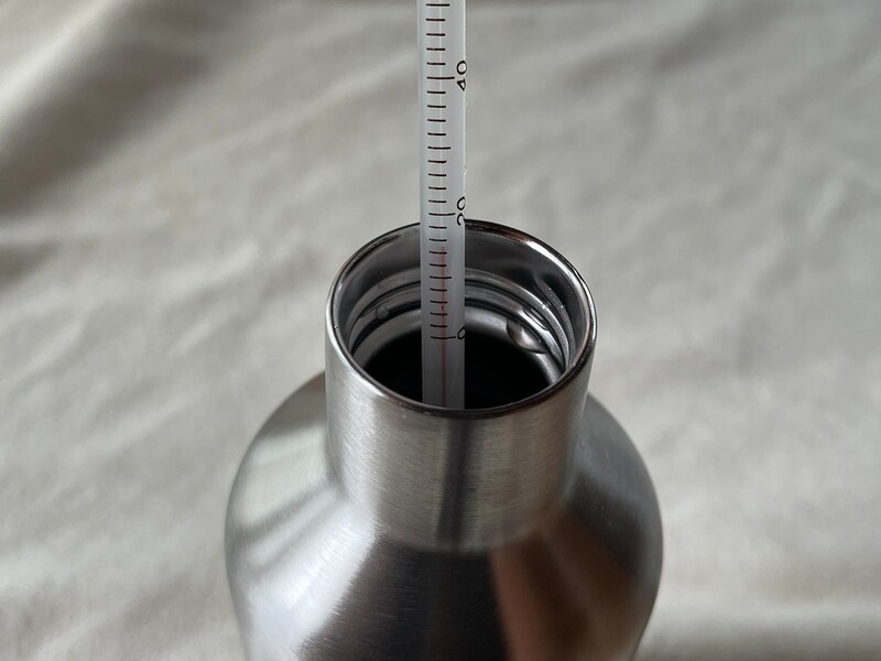 水温は15度で、わずかしか上がっていない