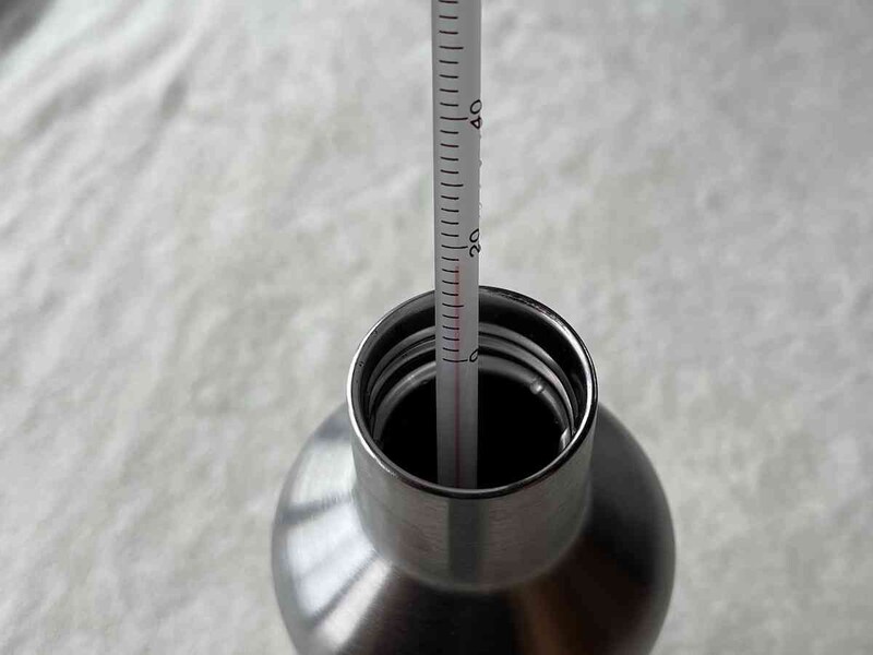 水温は17度になっていた