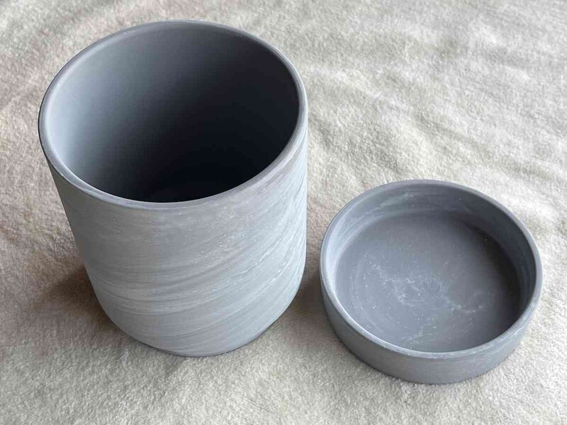 スタンダードプロダクツの「円柱型陶器植木鉢」