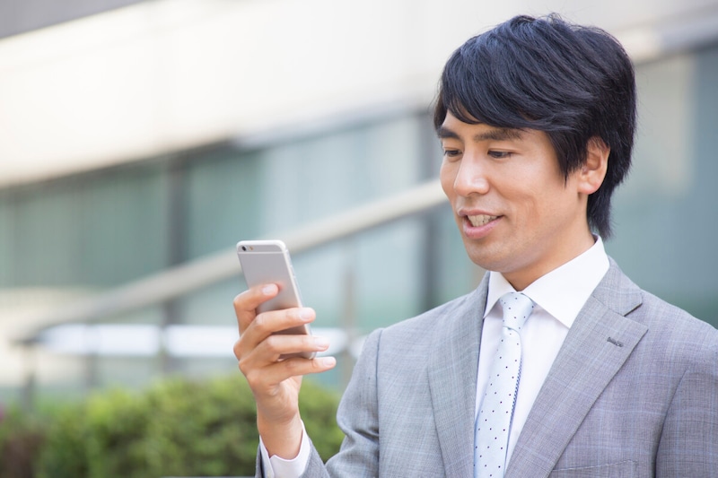 投資家男性