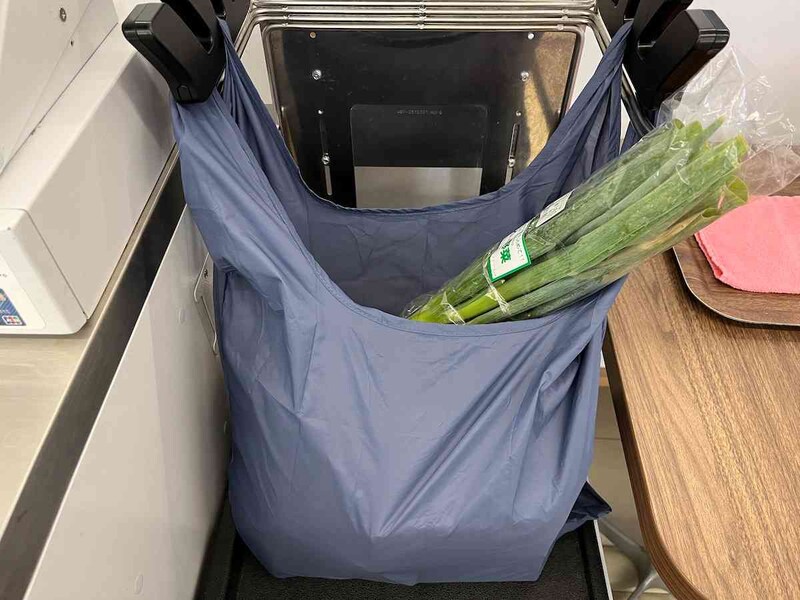 ねぎははみ出すサイズ感