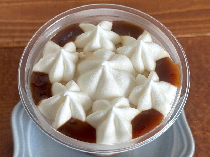セブン‐イレブン「ぷるぷる食感のカフェオレゼリーパフェ」