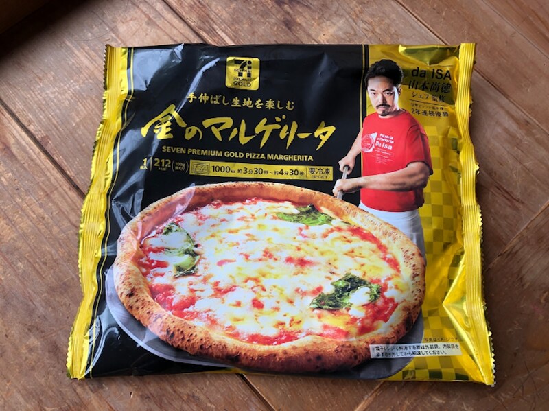 セブンイレブンの「金のマルゲリータ 176g」