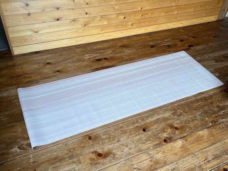 ヨガやトレーニングができるサイズ感