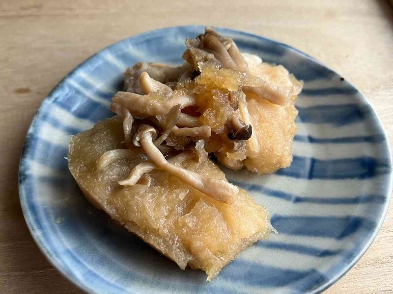 ローソンの「さばのみぞれ煮」はさっぱりした味