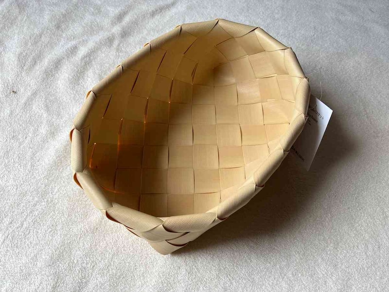 スタンダードプロダクツの「PP編み込みバスケット」