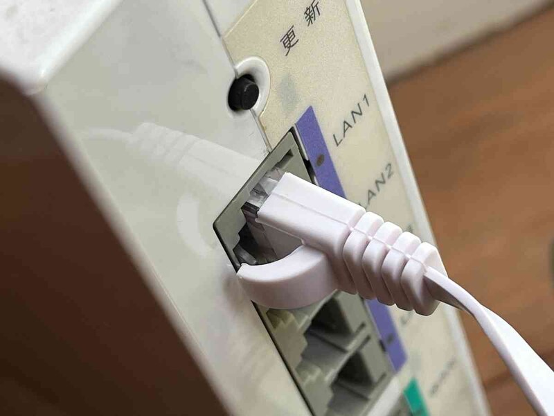 LANポートに問題なく差し込める