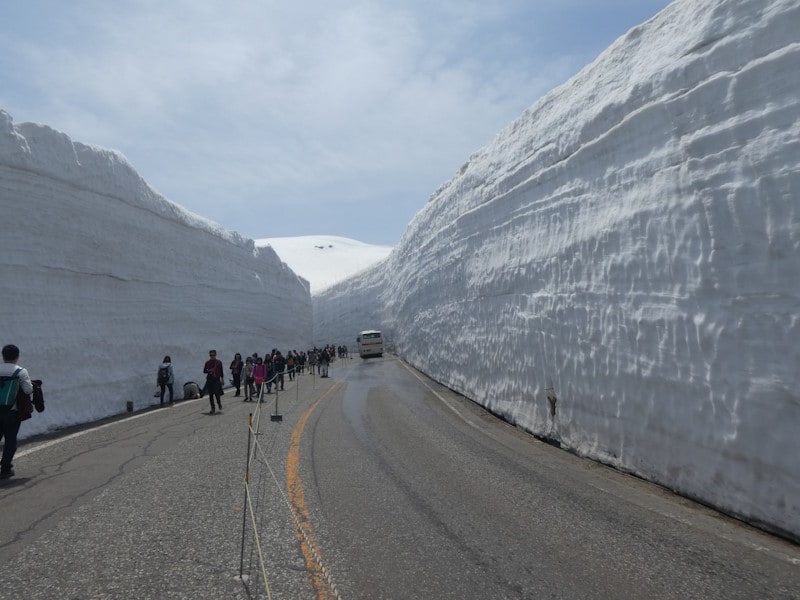 立山黒部アルペンルート・雪の大谷