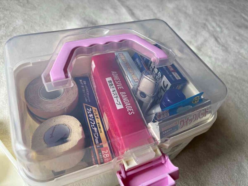 体温計を入れてもふたができる