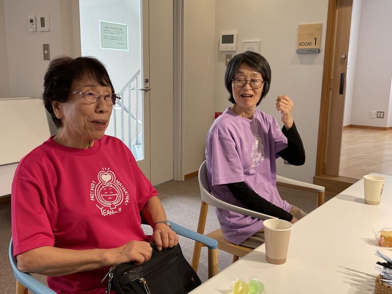 笑いヨガでは、自分の好きなラフターネーム（笑いヨガで名前を呼び合うときのあだ名）で呼び合います。