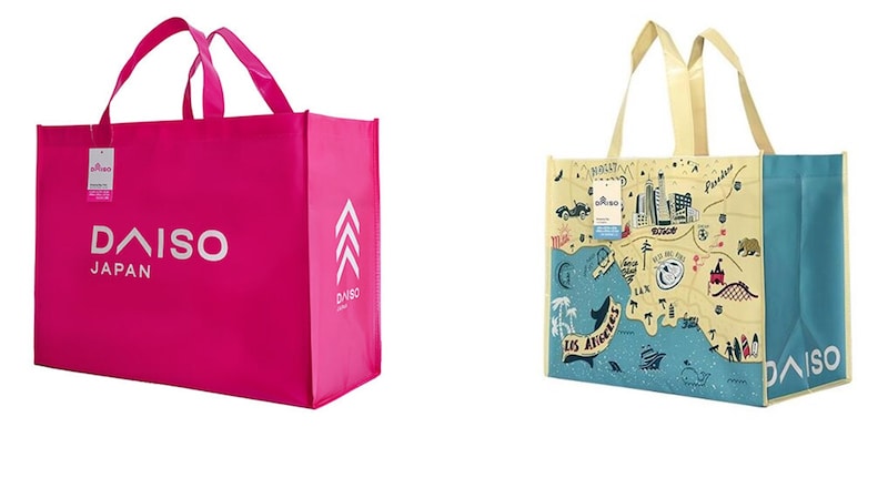海外ダイソー限定のバッグ