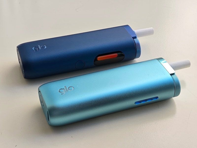 glo HYPER（手前）とglo HYPER pro（奥）