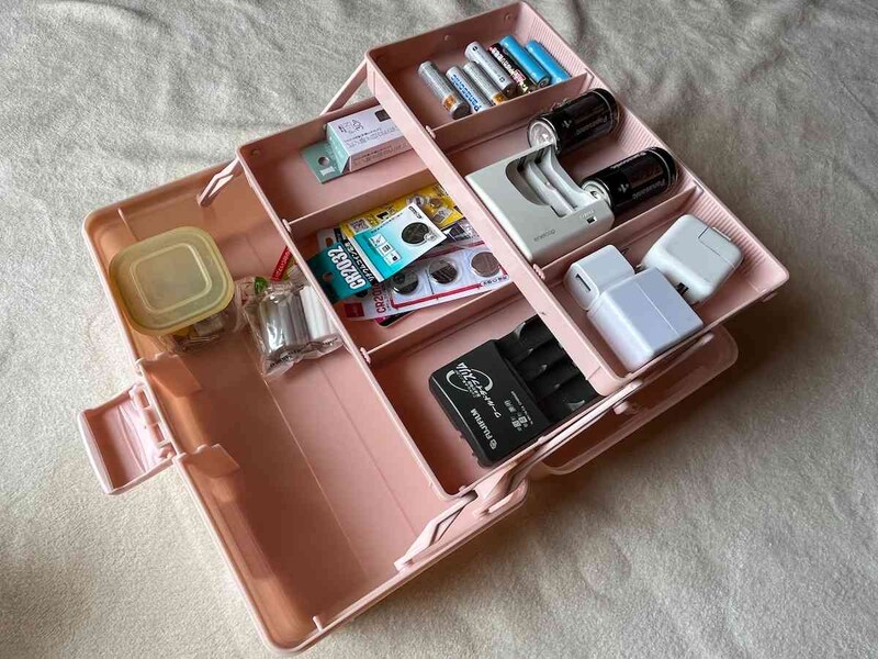 スリーコインズの「ツールボックス」はパソコン周りのものも1つにまとめられる