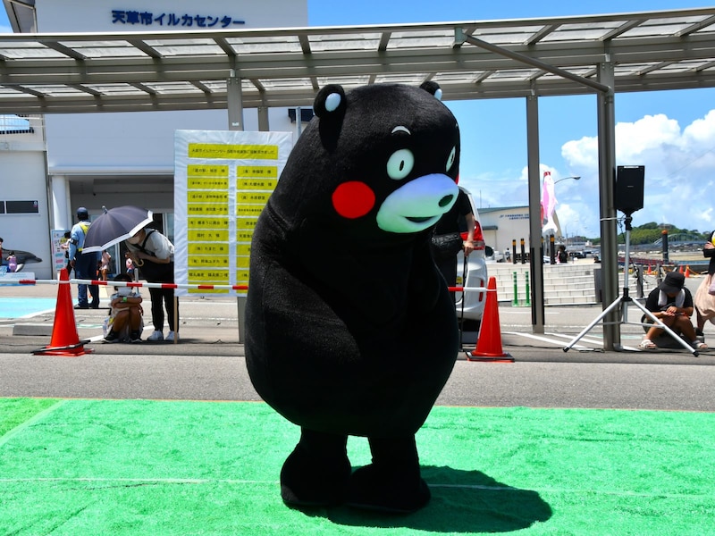 内またがかわいい（7月22日、天草市）