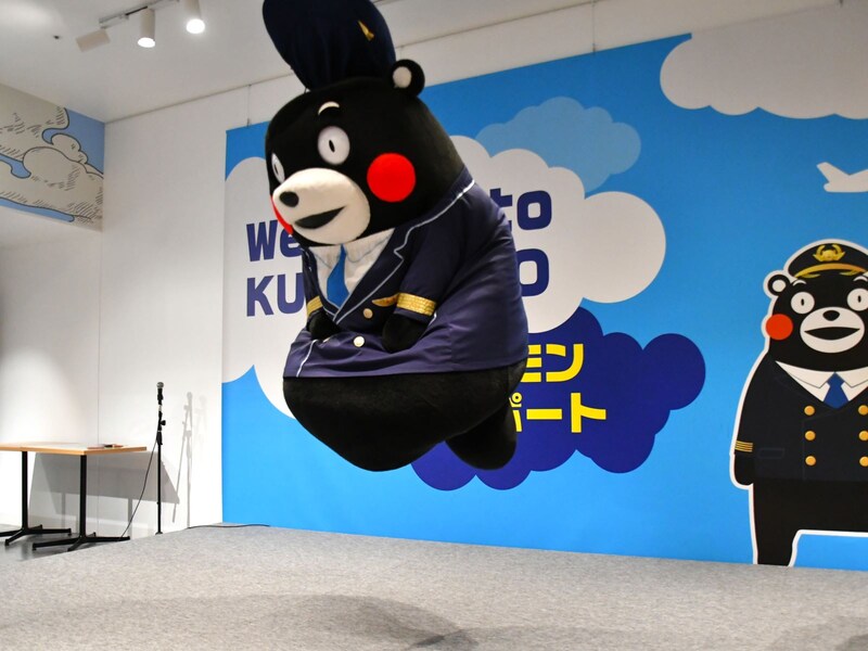 大ジャンピンぐま～（7月20日、熊本県益城町）