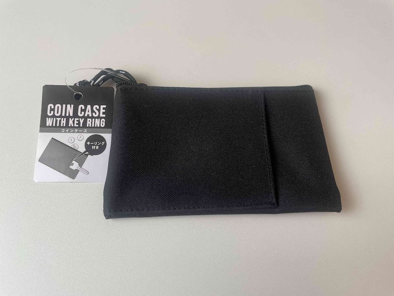 セリアの財布「コインケース?キーリング付き」
