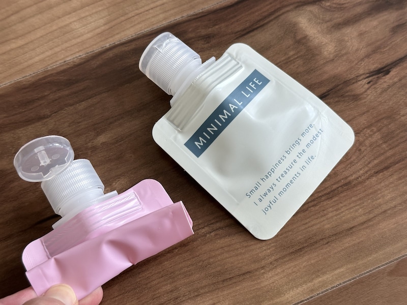 「たためる つめ替えボトル」