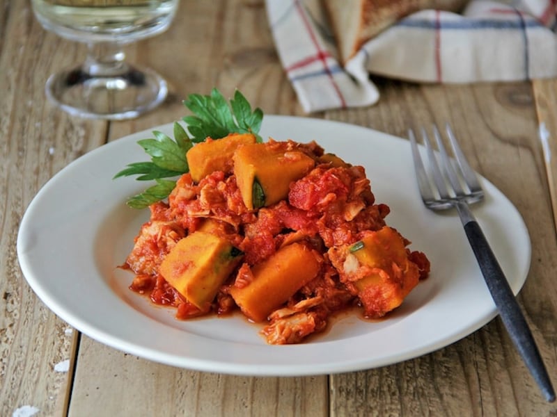 かぼちゃのトマト煮