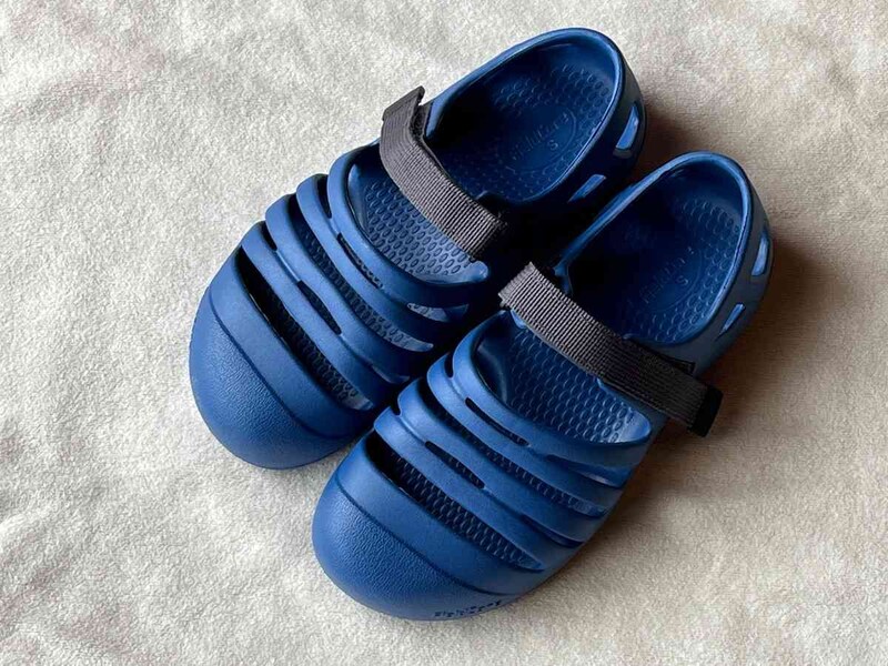 ワークマンの「ボーンサンダル」は滑りにくくて通気性がよい