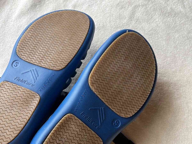 ワークマンの「ボーンサンダル」はソールに滑り止め付き