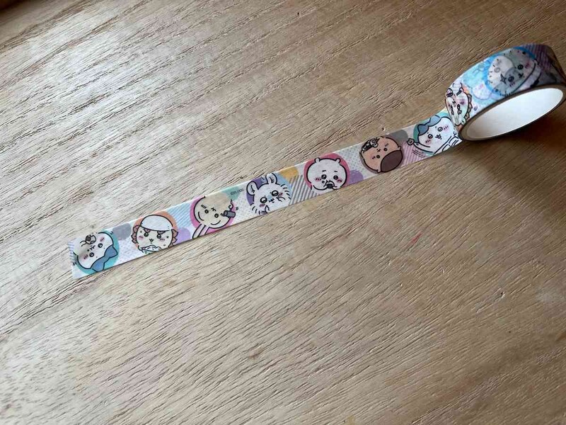 キャンドゥの「ちいかわ マスキングテープ2」はイラストが可愛い