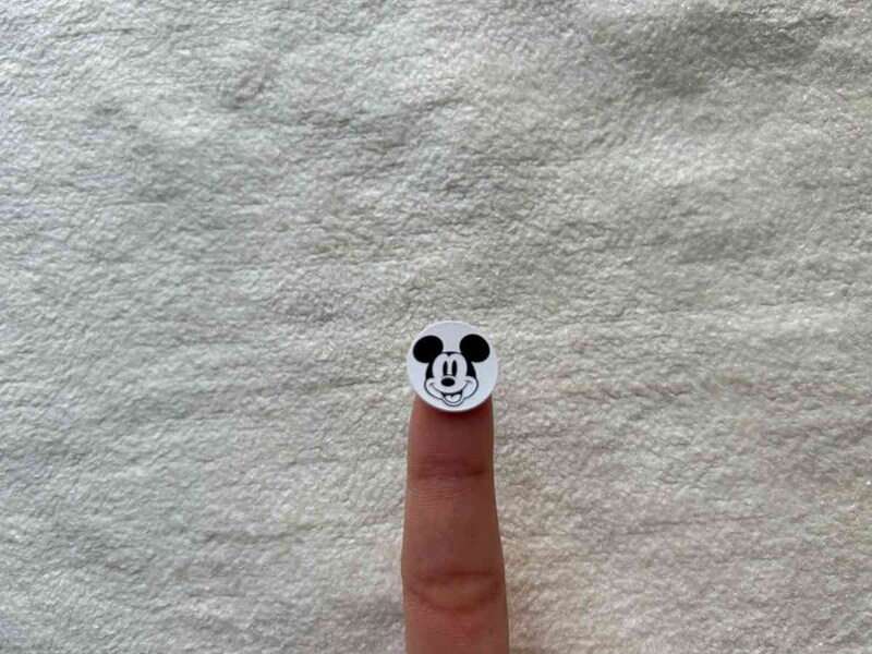 キャンドゥの「ディズニー/ポイントシール ミッキー&フレンズ」は直径15mmの小さめシール