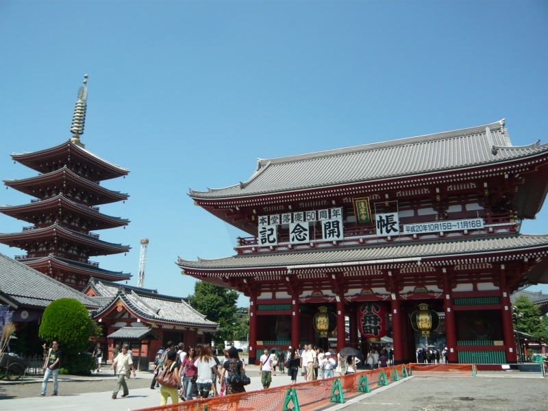 浅草寺の山門『宝蔵門』