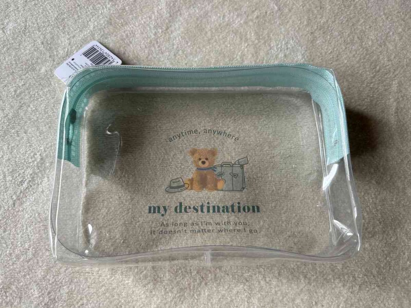 キャンドゥの「PVCポーチ ボックス マイフェイバリット」